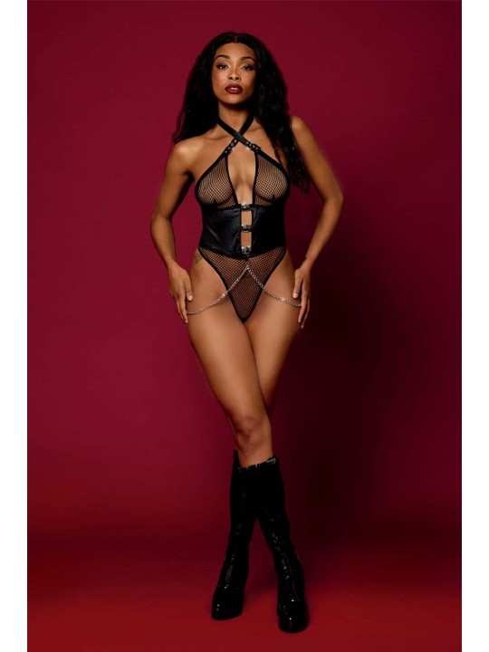 Body string Bdsm pour femme dominatrice de la marque Dreamgirl lingerie sexy