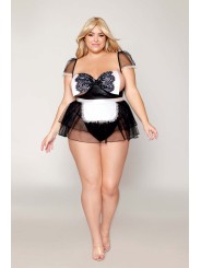 Costume femme de chambre, grand taille, de la marque Dreamgirl costume sexy