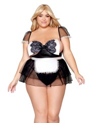 Costume femme de chambre, grand taille, de la marque Dreamgirl costume sexy