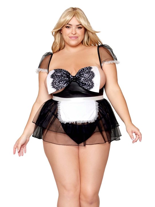 Costume femme de chambre, grand taille, de la marque Dreamgirl costume sexy