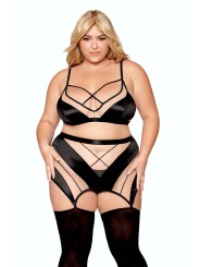 Ensemble lingerie Bdsm grande taille de la marque Dreamgirl lingerie sexy