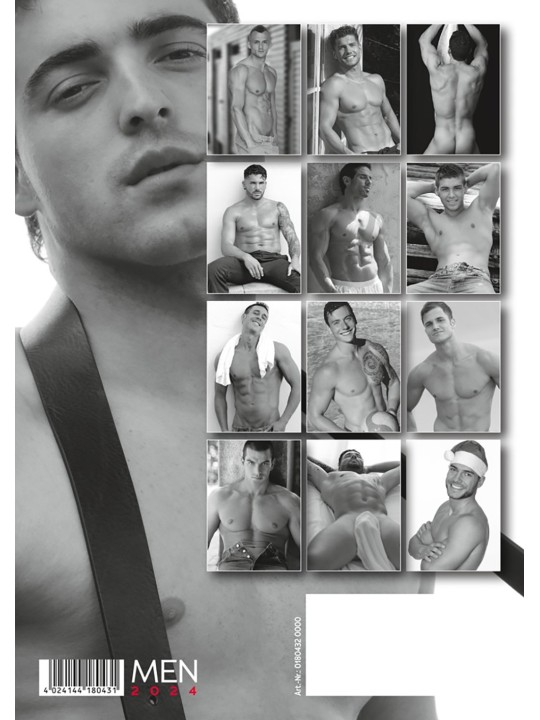 Calendrier 2024, homme sexy de la collection Orion