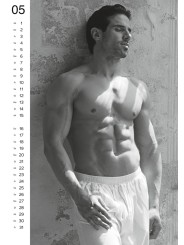 Calendrier 2024, homme sexy de la collection Orion