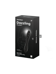 Gode en verre noir haute qualité Dazzling Crystal 1 Satisfyer - CC597831