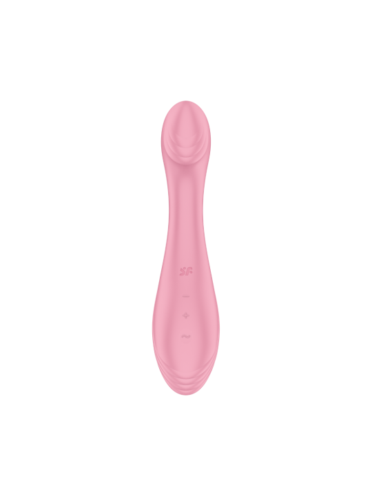 Vibromasseur G spot rose, vibrations fortes G-Force Satisfyer - CC597835