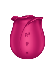 Stimulateur de clitoris rose par ondes de pression ou sans contact Pro 2 Classic Blossom Satisfyer - CC597840