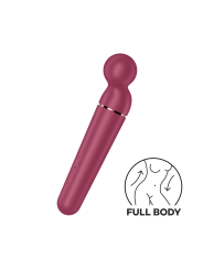 Vibromasseur wand rouge USB 60 vibrations Planet Wand-er Satisfyer - CC597844