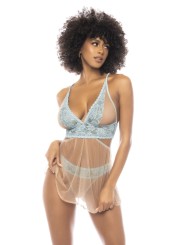 Ensemble lingerie sexy : soutien-gorge, string et nuisette de mapalé lingerie