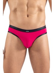 Jock sexy et confortable pour homme sexy. Jock magenta avec ceinture noire