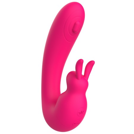 Vibromasseur stimulation du point-G par tapement et stimulation du clitoris