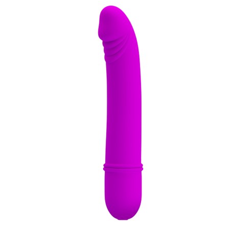 Mini Vibromasseur Fuchsia 12 cm avec 10 modes de vibrations pas cher.