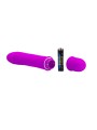 Mini Vibromasseur Fuchsia 12 cm avec 10 modes de vibrations pas cher.