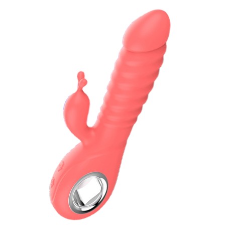 Vibromasseur Rabbit avec 7 modes de vibration/rotation de Plaisir Emoi.