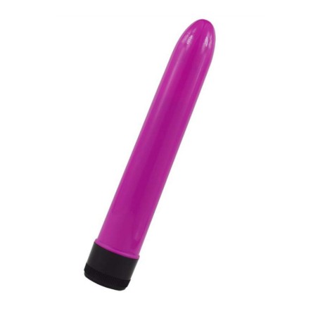 Vibromasseur rose violet de 17.5 cm avec 1 vitesse de Plaisir Emoi pas cher