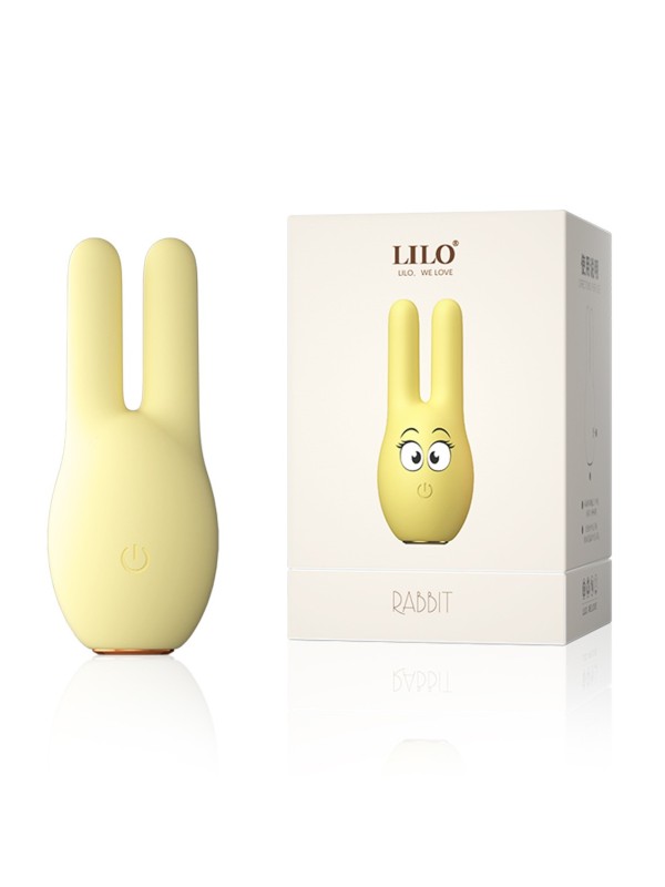 stimulateur clitoridien design lapin avec 10 modes de vibrations pas cher.