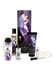 Coffret collection plaisirs charnels 5 produits Shunga + un collier de perles - CC0070