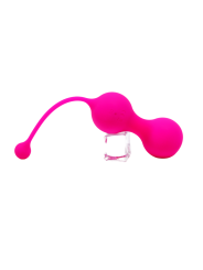 MINA, Boules de Geisha Rose en silicone de la marque sex toys Cœur Ardent