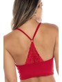 Pyjama 2 pièces rouge top et short à petits prix pour femme