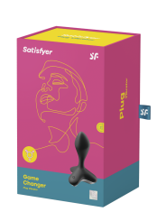 Vibromasseur anal USB noir Game Changer pas cher et efficace.