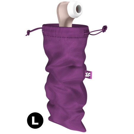 sac de rangement sextoys Violet taille L pas cher de Satisfayer