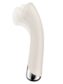 Vibromasseur point G tête rotative blanc USB Spinning g-spot 1 pas cher