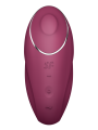 Vibromasseur à poser, stimulateur clitoridien rouge Tap & Climax 1 pas cher