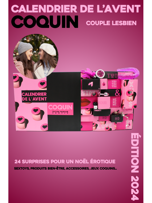 Calendrier de l'avent 2024 - ÉDITION COUPLE LESBIEN