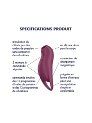 Stimulateur clitoridien couleur pourpre Pocket Pro 1 - Satisfyer