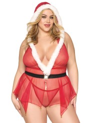 Costume mère noël grande taille 3 pièces - DG13530XCOS