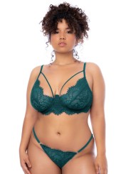 Ensemble 3 pièces grande taille vert - MAL8866XSEAG