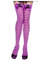 Grossiste lingerie Halloween : bas sexy violet