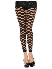 Grossiste legging noir déchiré