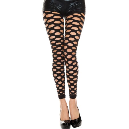 Grossiste legging noir déchiré