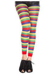 Grossiste dropshipping : legging collant fantaisie arc en ciel