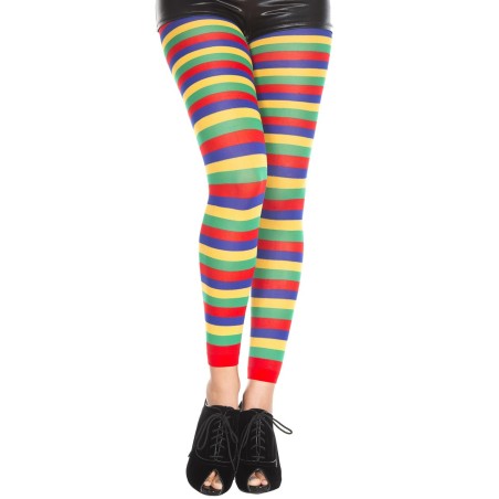 Grossiste dropshipping : legging collant fantaisie arc en ciel