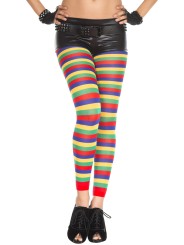 Grossiste dropshipping : legging collant fantaisie arc en ciel