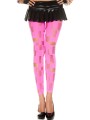 Grossiste dropshipping legging rose fluo ajouré fashion