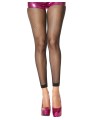 Grossiste lingerie sexy : collant sans pied noir resille