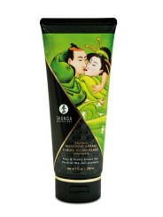 Fournisseur crème de massage thé vert poire Shunga