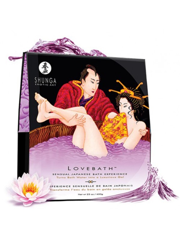 Grossiste sels de bain Lotus japonais Shunga