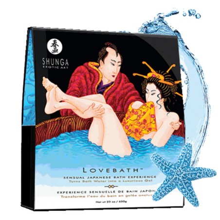 Grossiste sels de bain tentation ocean japonais Shunga