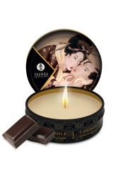 Fournisseur Shunga : mini bougie massage chocolat