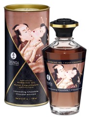 Grossiste huile chocolat de massage chauffante comestible Shunga