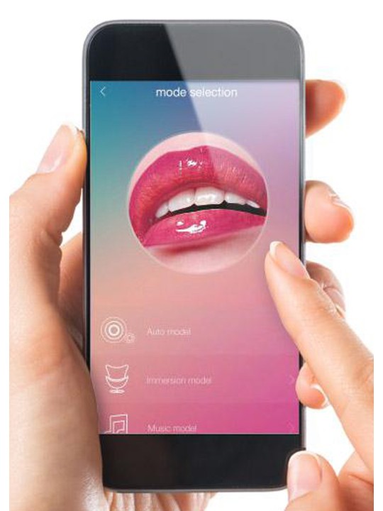 Grossiste sextoys Pretty Love : oeuf vibrant rose USB avec application smartphone