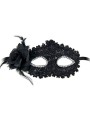 Grossiste dropshipping : masque brillant fleur noire