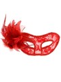 Fournisseur dropshipping : masque transparent fleur rouge