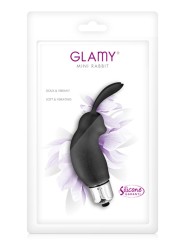 Grossiste sextoys Glamy : stimulateur noir rabbit