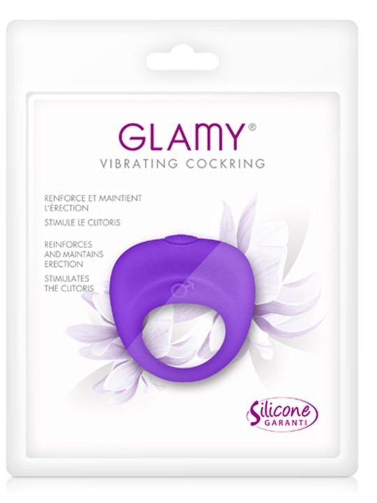 Grossiste Glamy : cockring vibrant extensible