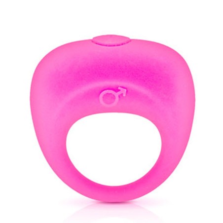 Grossiste Glamy : cockring rose vibrant extensible