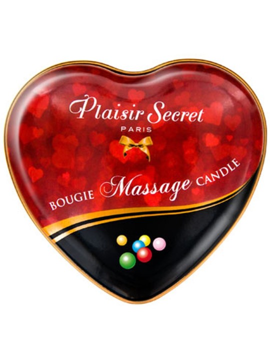 Grossiste Plaisir Secret : mini bougie massage bubble gum